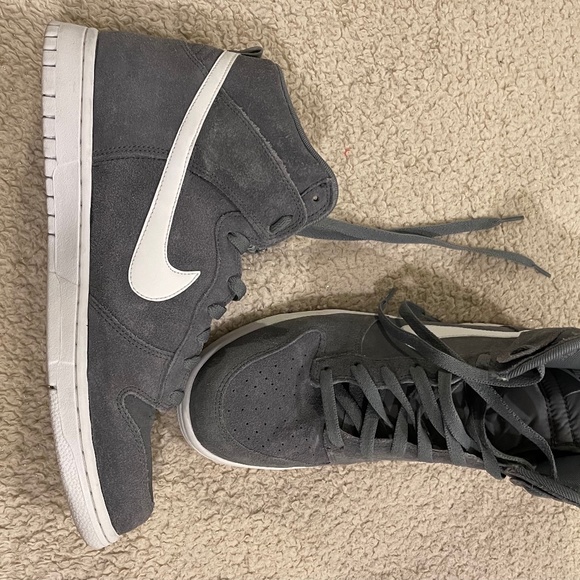 Nike Dunk Hi Men's Size US 11.5 Cool Grey / White 904233-001 - Picture 2 of 3